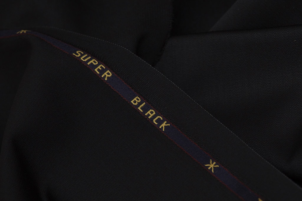 Luna Fabrics for Suits - Deep Black OP 2052 3