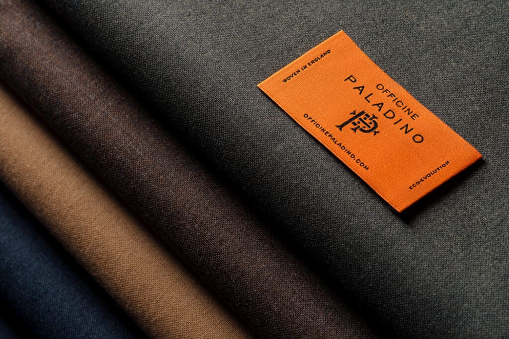 From sand to deep chocolate, Officine Paladino has a spectrum of fabrics in different shades of brown.