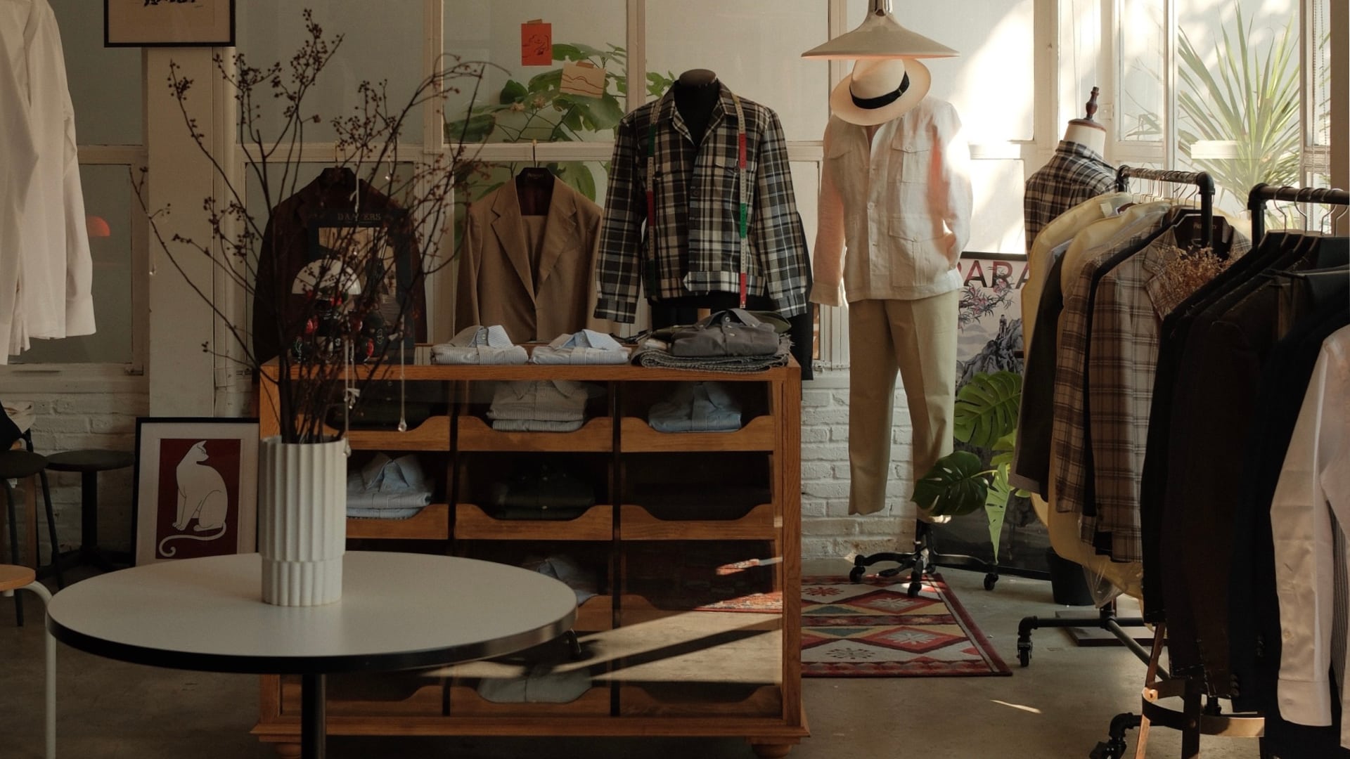 The Primary Haus is a menswear retail and custom tailoring studio in Thonglor.