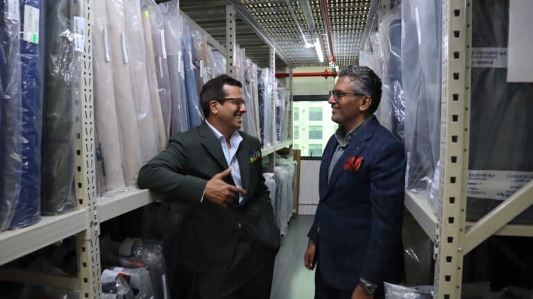 Vishal Advani and Suraj Nanwani, founders of Officine Paladino.
