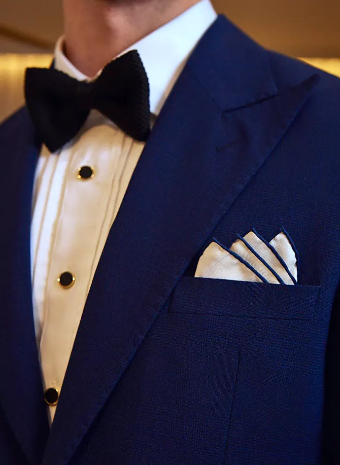 Blue dinner jacket made of Olympique OP 2115