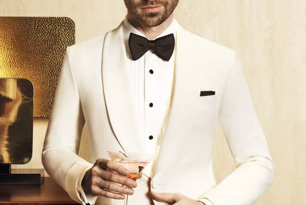 Man with white Tuxedo