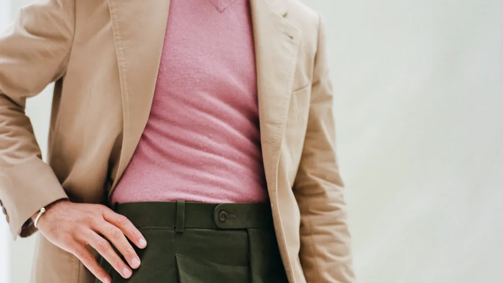 What does a brushed suit look like? The Anthology from Hong Kong shows us. Image courtesy of The Anthology.